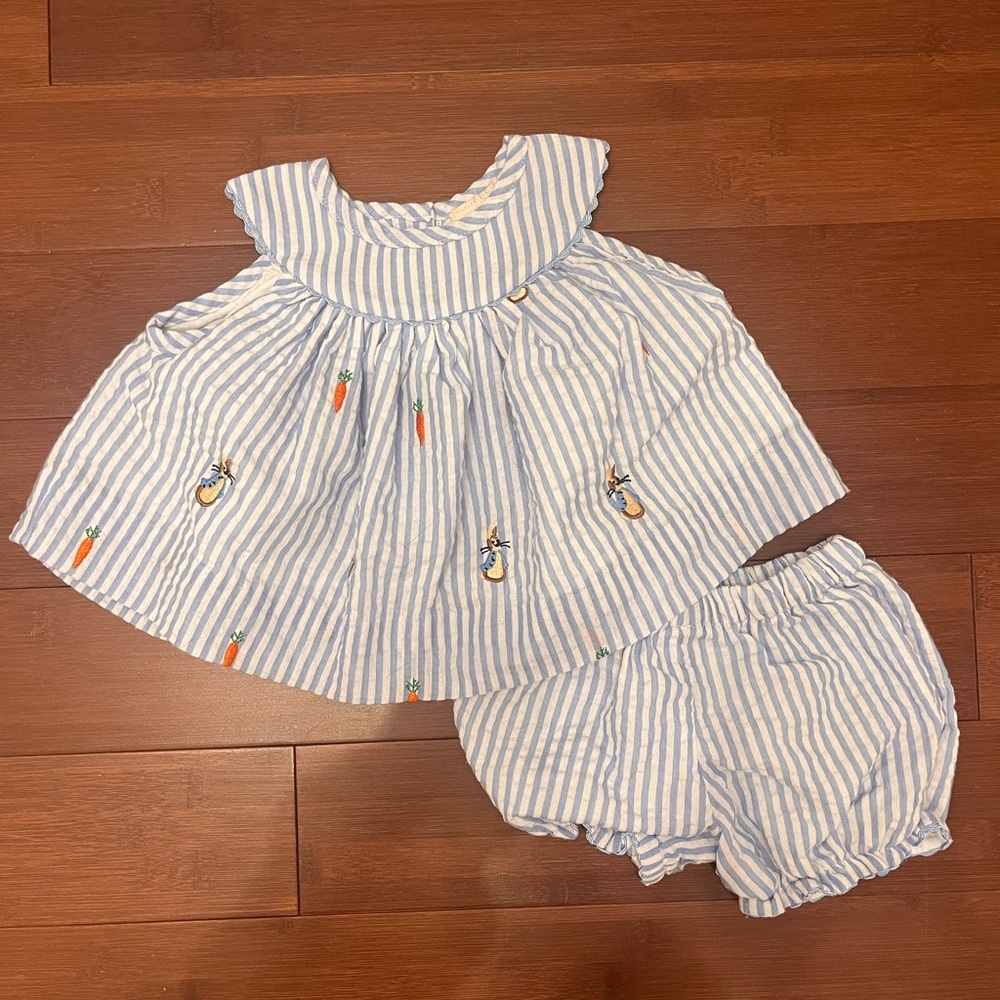 Girls Easter two piece set